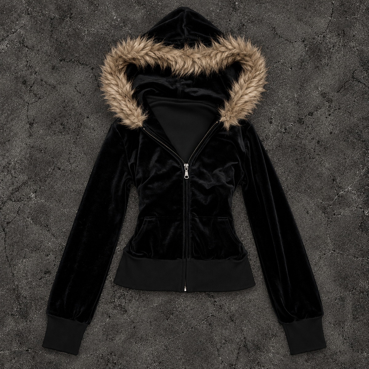 Sexy Slim Fur Hoodie