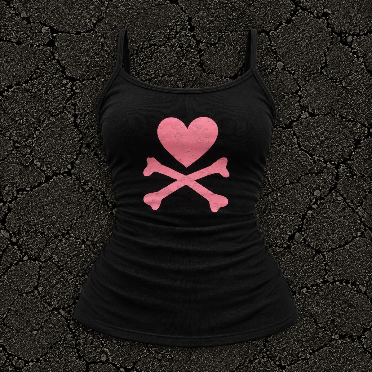Pink Heart Tank