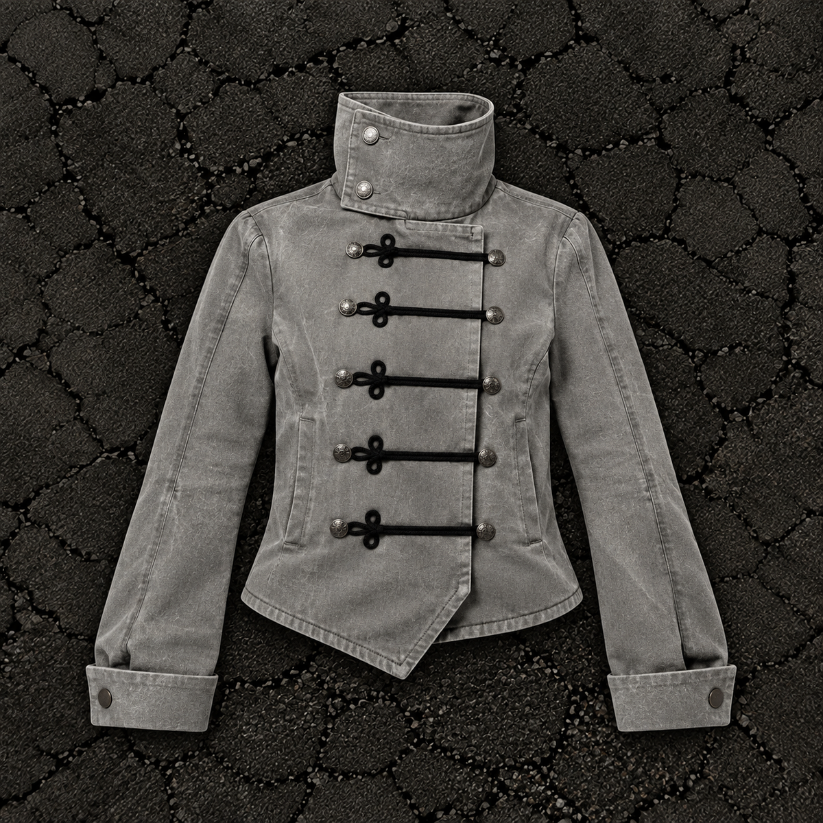 Stone Grey Napoleon Jacket