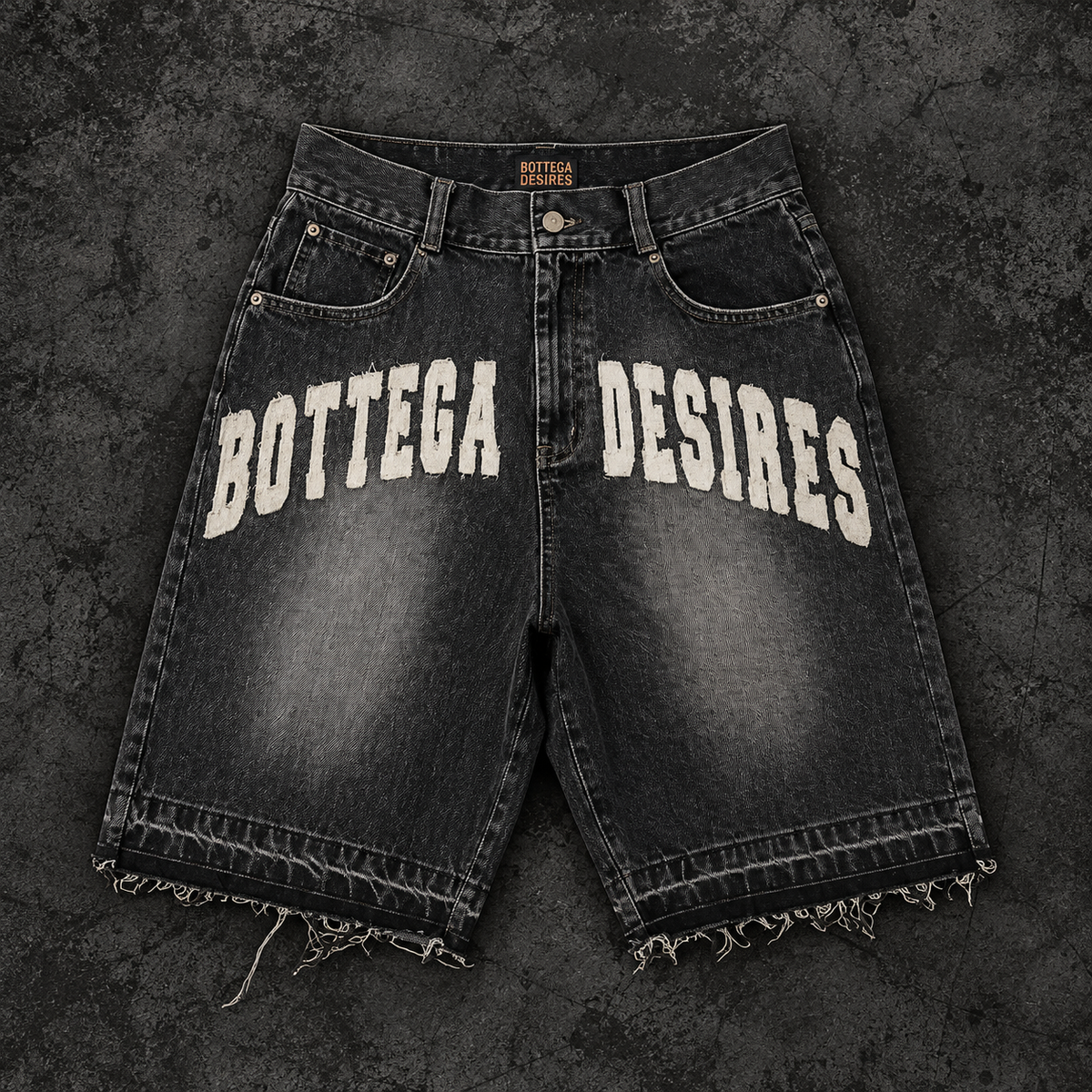 Black Desire Jorts