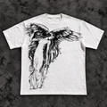 White Gothic Angel Tee