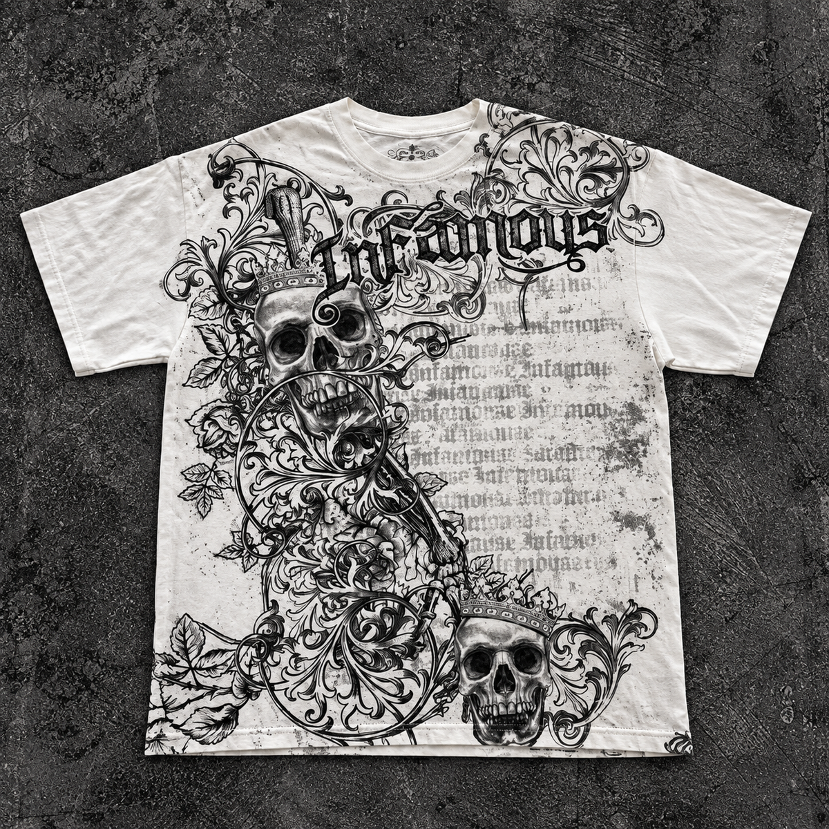 Infamous Skull Tee