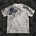 Affliction Fleur-De-Lis Graphic Tee