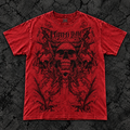 Crimson Skull Gothic Graphic Tee