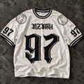 97 White Varsity Jersey Tee