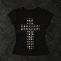 Studded Cross Baby Tee